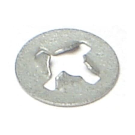 Midwest Fastener #6 Zinc Plated Steel Pushnut Bolt Retainers 50PK 76301